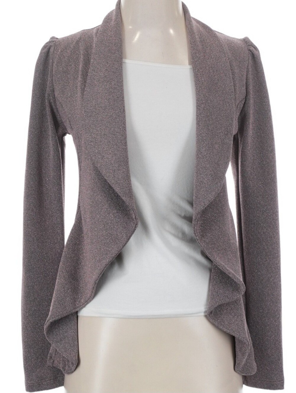 Meet & Greet Purple Glitter Blazer